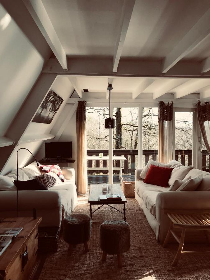 Heavenly Renovated Cabin Near Pittoresque Durbuy - Whistler Willa Zewnętrze zdjęcie